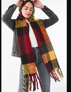 Forever 21 Checkered Scarf